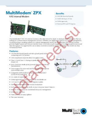 MT9234ZPX-PCIE datasheet  